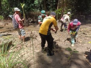 Gaes !!! Polres Malang Bersama Warga Tanam Mangrove, Kamu Kapan?