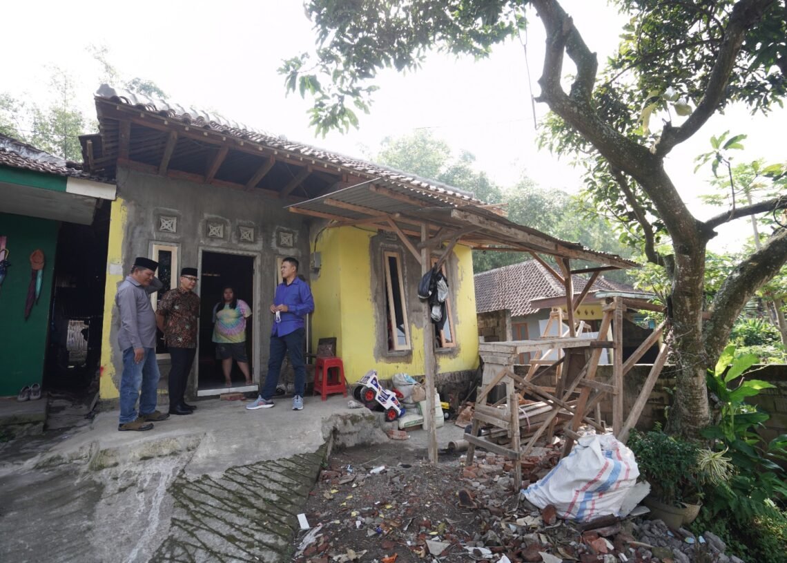 Bangunan rumah milik warga Kelurahan Temas, segera diperbaiki oleh Pemkot Batu. ( ist)