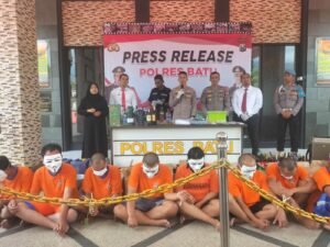 Gaes !!! Kini Polres Batu Berhasil Ungkap 19 Tersangka Kriminal