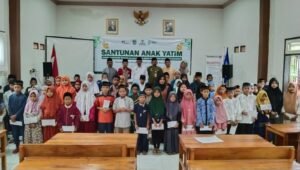 Gaes !!! 170 Yatim Piatu Terima Bantuan dari Baznas dan Korwil Dispendik Gedangan Santuni Ratusan