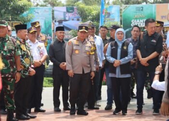 Gubernur Jatim Khofifah Indar Parawansa mengunjunhi JTP 1. (Ist)