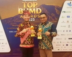 Gaes !!! Perumdam Among Tirto Sabet TOP BUMD Award dan TOP CEO BUMD 2023