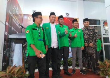 Pendaftaran Caleg PPP ke KPU akhir pekan kemarin. ( ist)