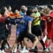 adu jotos di pinggir lapangan Indonesia vs Thailand (Bola.net/Abdul Aziz)