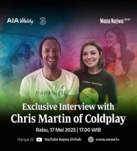 Gaes !!! Vokalis Coldplay Ngobrol Bareng Najwa Shihab, Bak Teman Lama