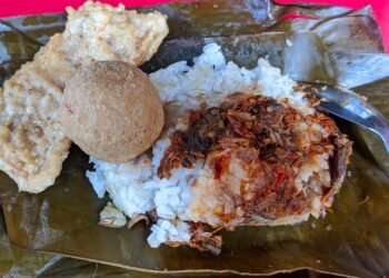 Nasi gegok makanan khas Trenggalek