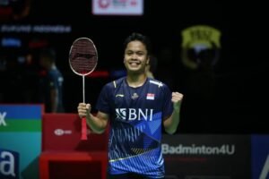 Gaes !!! Didukung Langsung Presiden Jokowi, Ginting Melaju ke Final Indonesia Open 2023