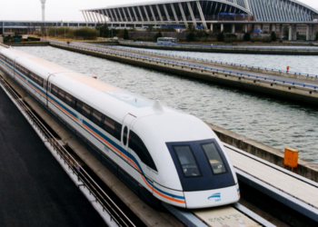 kereta maglev magnet (kompas)