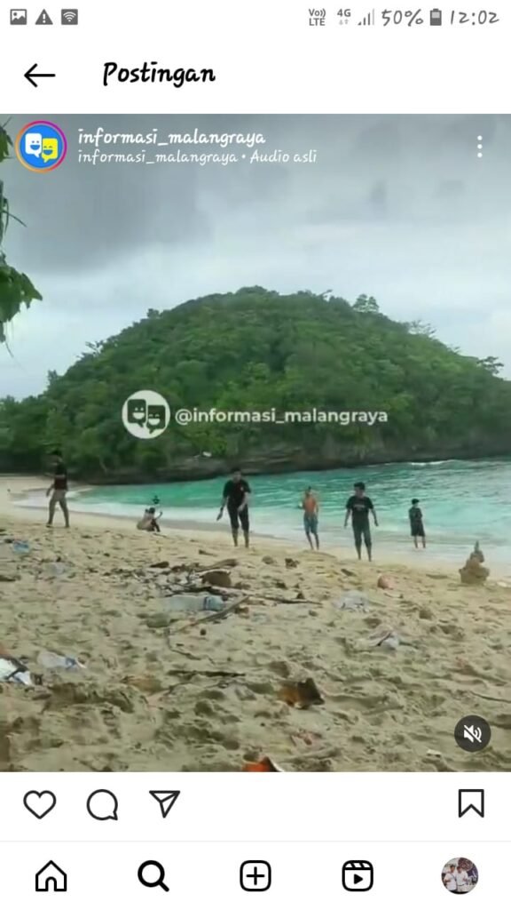 Gaes !!! Pantai Balekambang dan Teluk Asmara Kotor, Kok Dianggap Biasa