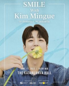 Gaes !!! Jangan Ketinggalan, Kim Min Gue Akan Sapa Penggemarnya di Jakarta