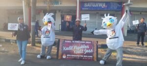 Gaes! KPU Kabupaten Malang gelar Sosialisasi Pemilu 2024 di Kandang Singo Edan !