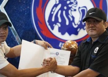 Manajer Arema FC Wiebie Dwi Andriyas (foto: Muhammad Aminudin/detikJatim)