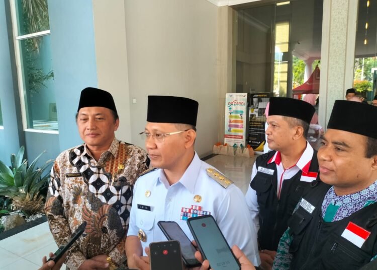 Pj Walikota Batu Aries Agung Paewai bertemu dengan CHJ Kota Batu. (ist)