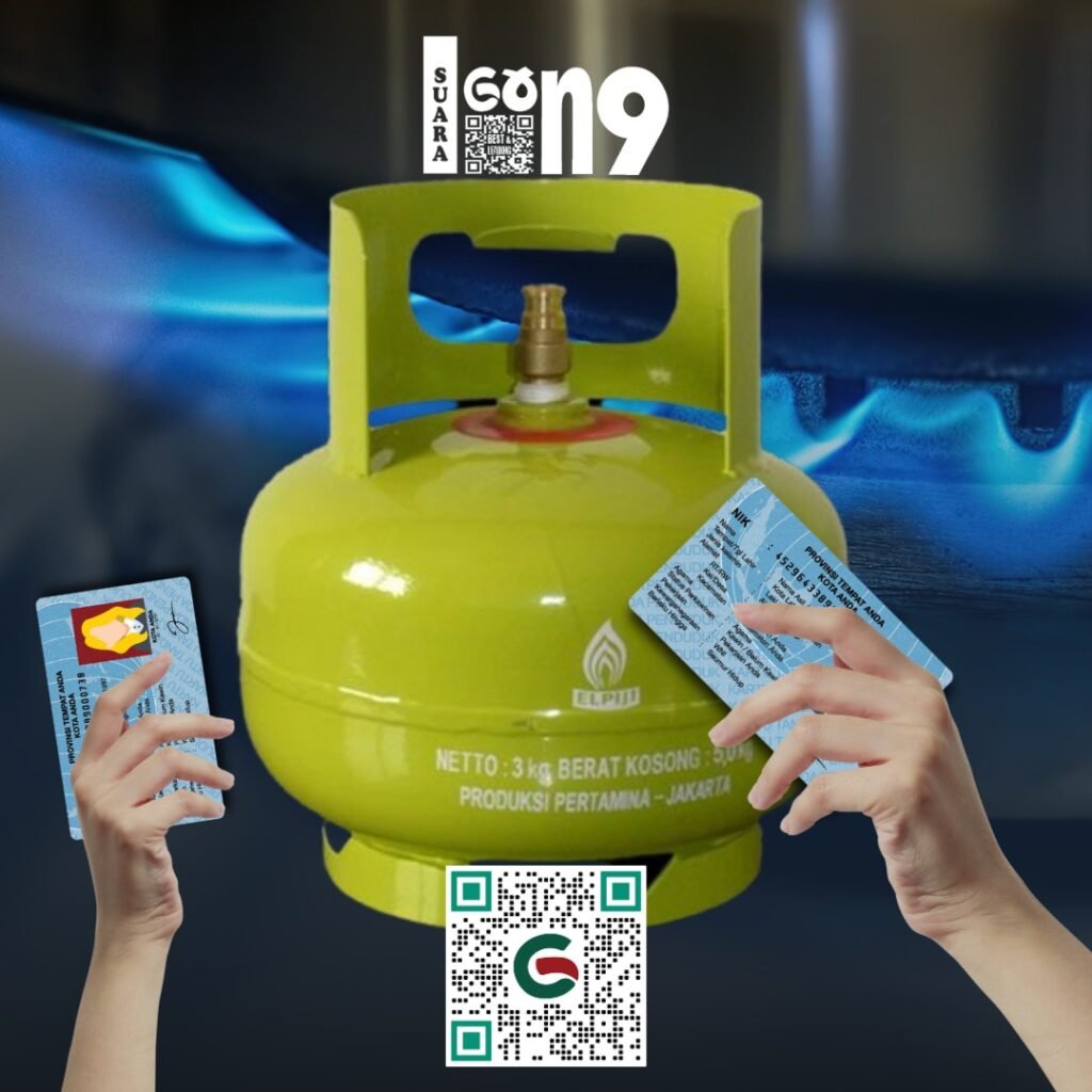 Gaes! Sekarang Beli Gas LPG 3kg pakai KTP!