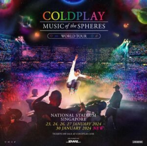 Gaes !!! Singapura Tambah Jadwal Konser Coldplay Menjadi Lima Hari