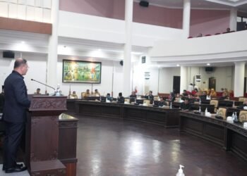 Sidang Paripurna Penyampaian Raperda Pertanggungjawaban Pelaksanaan APBD 2022