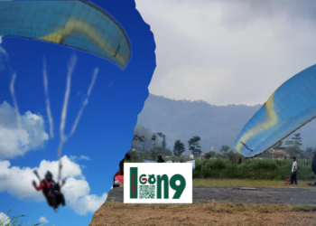 Dinas Pariwisata (Disparta) gelar event Batu Internasional Tourism Paragliding (BITP), di ikuti 140 peserta atlet paralayang.