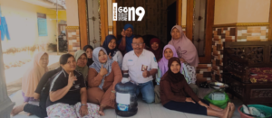 Gaes !!! PKH Gedangan Gelar Pembuatan Ekoenzim