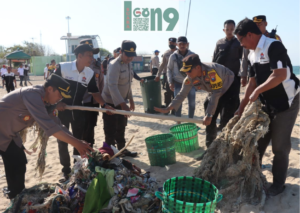 Gaes !!! Warga Gili Bahagia, AKBP. Wadi Sa’bani, datang Ajarkan Bisnis Sampah
