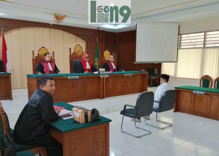 Suasana sidang penganiayaan terhadap jurnalis di PN Kota Probolinggo, Selasa (22/8/2023)