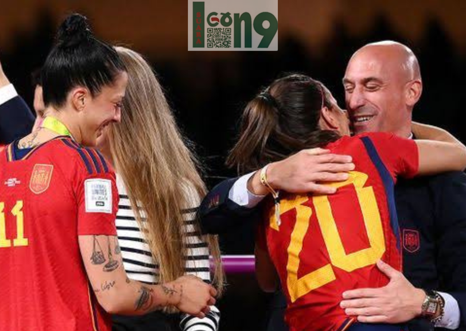 Momen yang sangat spesial dan viral terjadi setelah Timnas Spanyol berhasil meraih gelar Juara Dunia Sepakbola Wanita 2023.