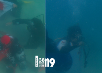 Ilustrasi Penyelam KSOP Kelas IV Probolinggo Kibarkan Merah Putih di Dasar Laut Wisata Snorkeling (ist)