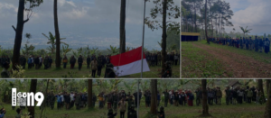 Gaes !!! Manfaatkan Potensi Alam, Gelar Upacara HUT RI Di Kawasan Hutan