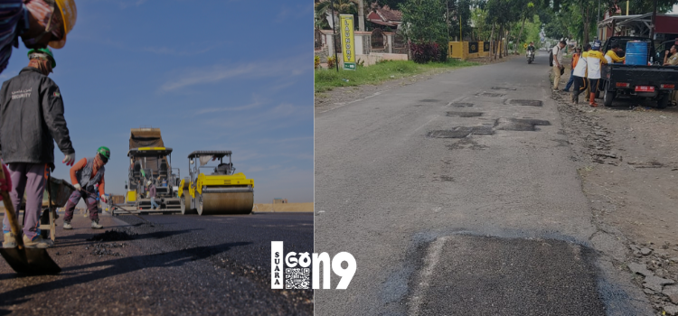 Kondisi Progres Pemeliharaan Jalan di Kabupaten Probolinggo (ist)