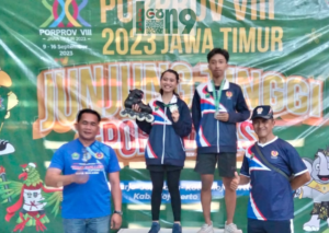 Gaes !!! Atlet Malang Tempel Sidoarjo, Emas dari Sepatu Roda dan Dansa