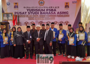 Gaes !!! 572 Mahasiswa Unzah Probolinggo Lulus Kuasai Tujuh Bahasa Asing