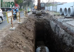 Gaes !!! Sabar Ya, Pembangunan Drainase Kawasan Sawojajar Rampung November