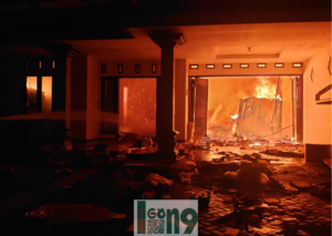 Gaes !!! Api Bakar Rumah dan Gudang Furniture, Pemilik Rugi Rp 500 Juta