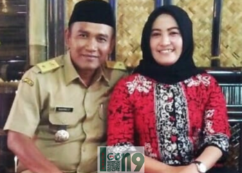 Kepala Desa Gedog Wetan Budiono ST Bersama Ketua TP PKK Gedog Wetan Hj.Rilla ( ist)