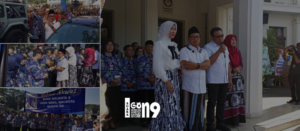 Gaes !!! Hampir Finish, Pelepasan Walikota dan Wakil Walikota Malang Penuh Haru