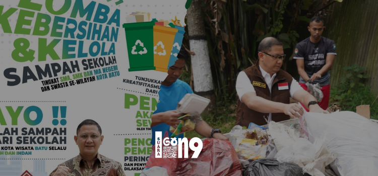 Lomba pilah sampah diselenggarakan bertujuan untuk membangkitkan semangat dan kepedulian para siswa terhadap kebersihan lingkungan sekolah.