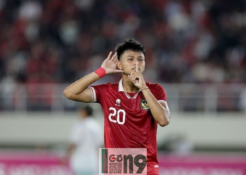 Hokky Caraka menunjukkan performa gemilang dengan mencetak dua gol saat Timnas Indonesia berhadapan dengan Brunei.