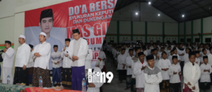 Gaes !!! Gibran Dapat Dukungan dari Ratusan Santri Ponpes Nurul Qodim