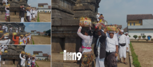 Gaes !!! 450 Keturunan Arya Kanuruhan asal Bali, Ritual di Candi Singosari, Malang