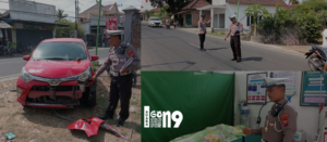 Gaes!!! Akibat Lalai Jaga Jarak, Seorang Pengendara Motor Tewas di Tempat