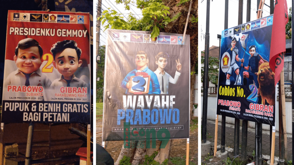 baliho prabowo jadi pembeda