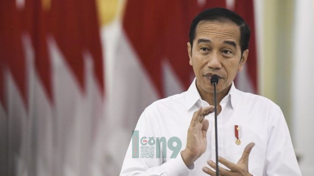 jokowi bantah bansos beras melambung
