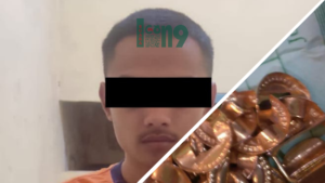 Gaes !!! Curi Perhiasan Emas, Pemuda Dampit Dibekuk Polisi