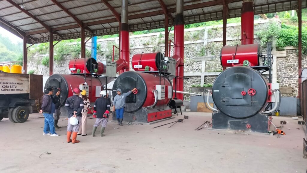 Gaes !!! Warga Kota Batu Kini Lega,Tiga Mesin Incinerator Beroperasi di TPA Tlekung