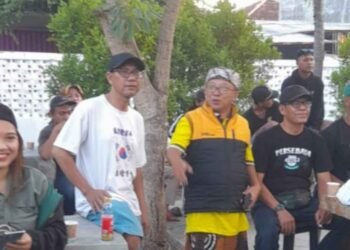 Foto : Calon wakil rakyat dari Partai Golkar di Dapil Mayangan yang rajin blusukan bertemu