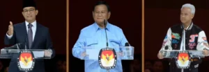 Gaes !!! Tiga Capres Saling Puji Visi-Misi dan Jaga Emosi, Debat Berlangsung Adem Ayem!