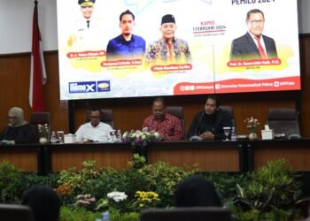 Talk show dengan mengangkat tema "Peran Mahasiswa Di Bumi Arema Dalam Pemilu 2024, Kamis (01/02/2024) di Universitas Muhammadiyah Malang (UMM)