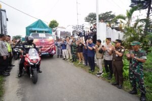 Gaes !!! Pemberangkatan Distribusi Logistik Pemilu 2024 di Kota Batu Lancar