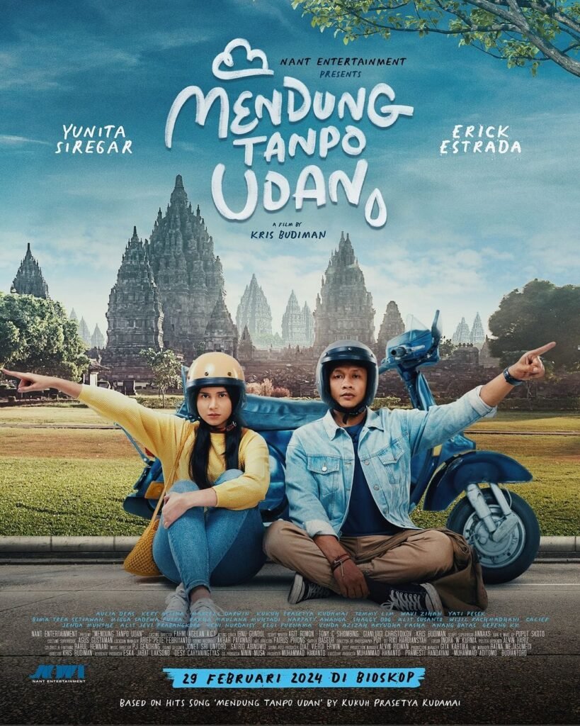 Sebuah Film dengan judul lagu terkenal dikalangan sobat-sobat ambyar yaitu “Mendung Tanpo Udan” kini hadir dalam versi film.