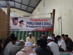 Gaes !!! Prabowo-Gibran Menang, Warga Kabupaten Malang Gelar Doa Bersama