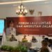 Ft: Pj Wali Kota Malang Bersama Kepala Dinas Perhubungan Dalam Kajian Forum Lalu Lintas dan Angkutan Jalan (LLAJ).( fat)